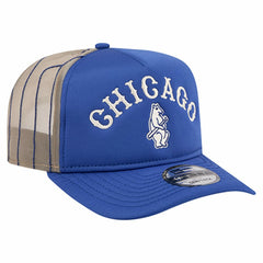 Chicago Cubs New Era Vintage Arched Foam Front 9FIFTY A-Frame Adjustable Trucker Hat Online