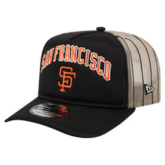 San Francisco Giants New Era Vintage Arched Foam Front 9FIFTY A-Frame Adjustable Trucker Hat for sale