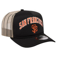 San Francisco Giants New Era Vintage Arched Foam Front 9FIFTY A-Frame Adjustable Trucker Hat for sale
