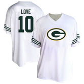 Jordan Love Green Bay Packers Women's Plus Size Fashion Jersey - White - Fanatics
