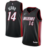 Nike Tyler Herro Miami Heat Youth Swingman Jersey Icon Edition Black