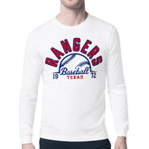 Texas Rangers Starter Half Ball Team Graphic Long Sleeve T-Shirt Discount