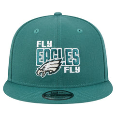 Philadelphia Eagles New Era Super Bowl LIX Champions Side Patch 9FIFTY Snapback Hat - Midnight Green - NFL