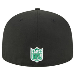 Philadelphia Eagles New Era Super Bowl LIX Champions Historic Side Patch 59FIFTY Fitted Hat - Black - NFL