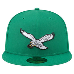 Philadelphia Eagles New Era Super Bowl LIX Champions Historic Side Patch 59FIFTY Fitted Hat - Kelly Green - NFL