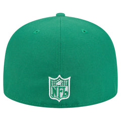 Philadelphia Eagles New Era Super Bowl LIX Champions Historic Side Patch 59FIFTY Fitted Hat - Kelly Green - NFL