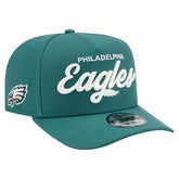 Philadelphia Eagles New Era Local Play A-Frame 9FIFTY Snapback Hat - Midnight Green - NFL