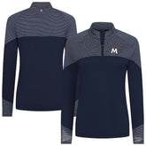 Minnesota Twins Levelwear Women's Classic Stripes Insignia 2.0 Raglan Quarter-Zip Top Online