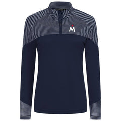 Minnesota Twins Levelwear Women's Classic Stripes Insignia 2.0 Raglan Quarter-Zip Top Online