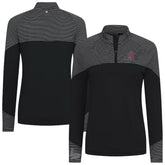 Arizona Diamondbacks Levelwear Women's Classic Stripes Insignia 2.0 Raglan Quarter-Zip Top Sale