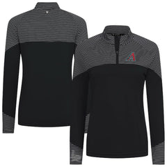 Arizona Diamondbacks Levelwear Women's Classic Stripes Insignia 2.0 Raglan Quarter-Zip Top Sale