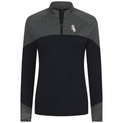 Chicago White Sox Levelwear Women's Classic Stripes Insignia 2.0 Raglan Quarter-Zip Top Near Me