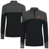 Baltimore Orioles Levelwear Women's Classic Stripes Insignia 2.0 Raglan Quarter-Zip Top Discount