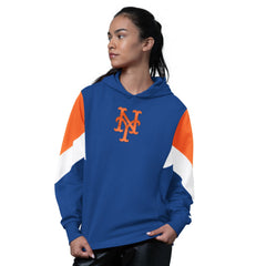 New York Mets Starter Women's Scrimmage Pullover Hoodie Discount