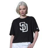 San Diego Padres Starter Women's Holy Grail Boxy Cropped T-Shirt Online