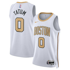 Nike Jayson Tatum Boston Celtics Unisex 2025/26 Swingman Jersey White City Edition