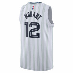 Nike Ja Morant Memphis Grizzlies Unisex 2025/26 Swingman Jersey White City Edition