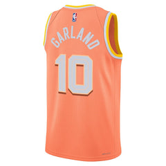 Nike Darius Garland Cleveland Cavaliers Unisex 2025/26 Swingman Jersey Orange City Edition