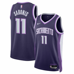 Nike Domantas Sabonis Sacramento Kings Unisex 2025/26 Swingman Jersey Purple City Edition