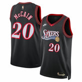 Nike Jared McCain Philadelphia 76ers Unisex Swingman Jersey Classic Edition Black