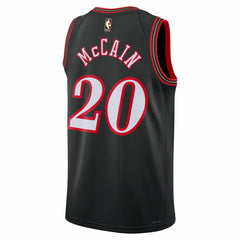 Nike Jared McCain Philadelphia 76ers Unisex Swingman Jersey Classic Edition Black