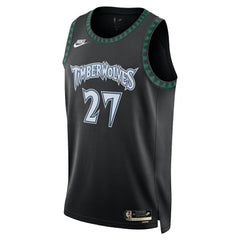 Nike Rudy Gobert Minnesota Timberwolves Unisex Swingman Jersey Classic Edition Black