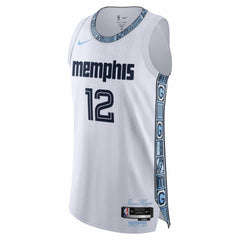 Nike Ja Morant Memphis Grizzlies Unisex 2025/26 Authentic Jersey City Edition White
