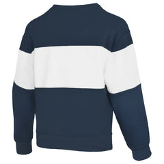 Dallas Cowboys Lauren James Women's Bling Colorblock Terry Sweatshirt - Navy - NFL