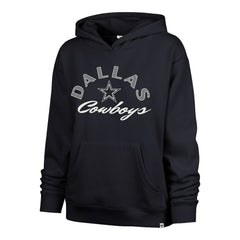Dallas Cowboys '47 Women's Whirlwind Naomi Pullover Hoodie - Navy - 47 brand