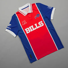 Buffalo Bills NFL Football x Football Collared Fan Top - Red - Fanatics