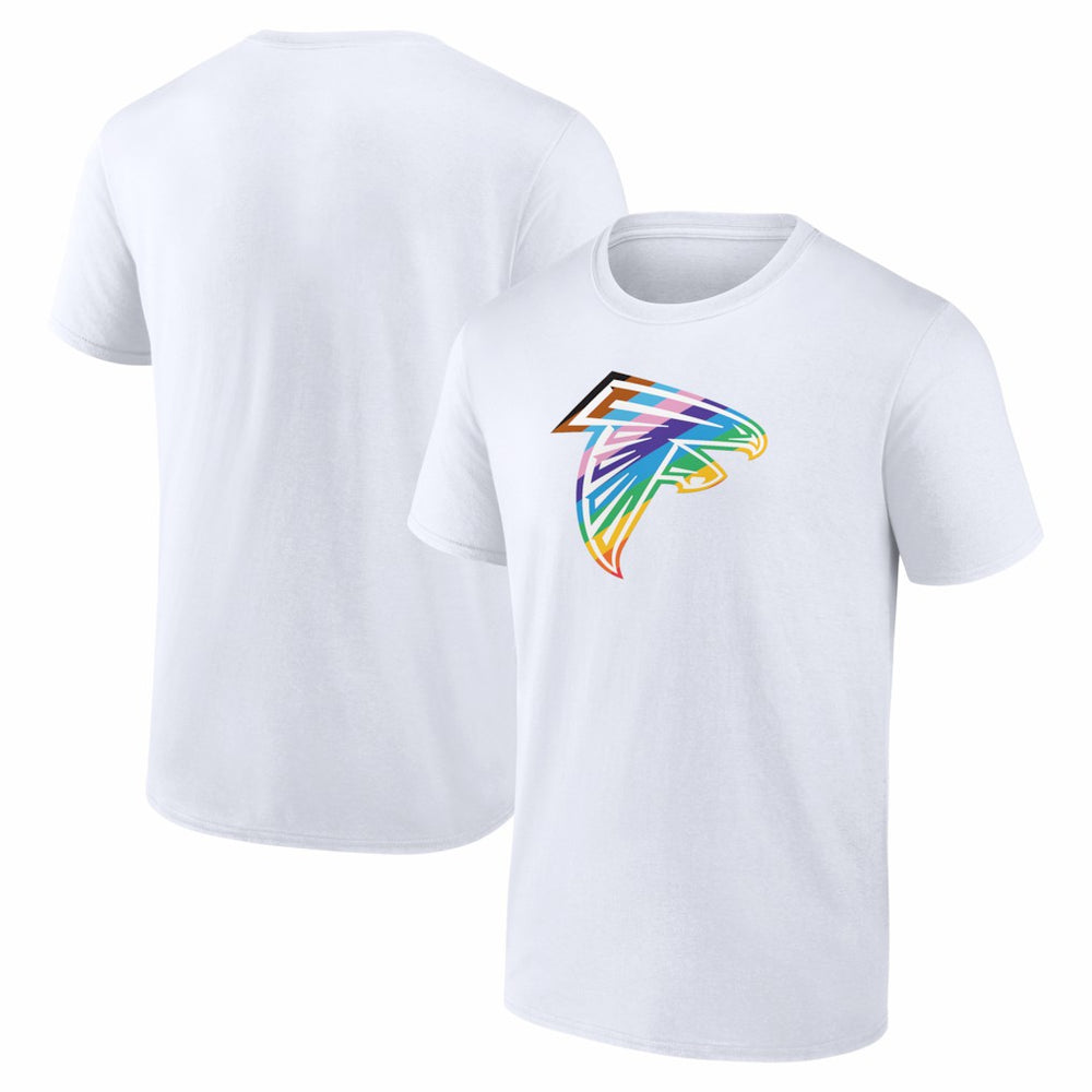 Atlanta Falcons Logo Pride T-Shirt - White - NFL