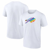Buffalo Bills Logo Pride T-Shirt - White - NFL