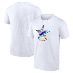 Dallas Cowboys Logo Pride T-Shirt - White - NFL