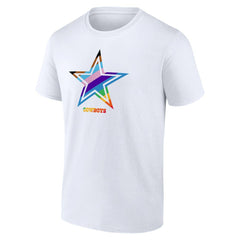Dallas Cowboys Logo Pride T-Shirt - White - NFL