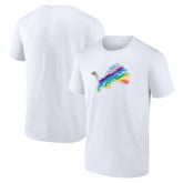 Detroit Lions Logo Pride T-Shirt - White - NFL