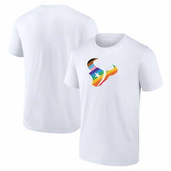 Houston Texans Logo Pride T-Shirt - White - NFL