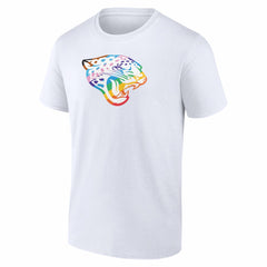 Jacksonville Jaguars Logo Pride T-Shirt - White - NFL