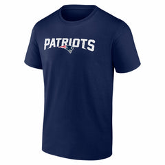 New England Patriots #1 Dad Jersey T-Shirt - Navy - NFL