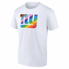 New York Giants Logo Pride T-Shirt - White - NFL