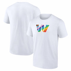 Washington Commanders Logo Pride T-Shirt - White - NFL