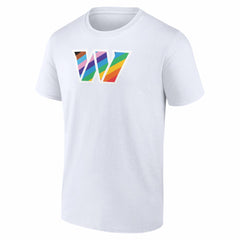 Washington Commanders Logo Pride T-Shirt - White - NFL