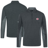 Cincinnati Reds Levelwear Waffle Insignia 2.0 Quarter-Zip Pullover Sale