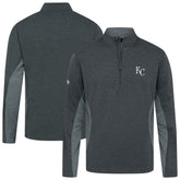 Kansas City Royals Levelwear Waffle Insignia 2.0 Quarter-Zip Pullover Online