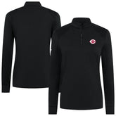 Cincinnati Reds Levelwear Women's Power Insignia 2.0 Quarter-Zip Pullover Top Online