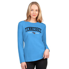 Tennessee Titans G-III 4Her by Carl Banks Women's Best Play Long Sleeve T-Shirt - Light Blue - NFL
