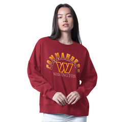Washington Commanders G-III 4Her by Carl Banks Women's Oversized Feud Sweatshirt - Burgundy - NFL