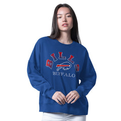 Buffalo Bills G-III 4Her by Carl Banks Women's Oversized Feud Sweatshirt - Royal - NFL