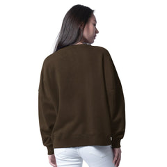 Cleveland Browns G-III 4Her by Carl Banks Women's Oversized Feud Sweatshirt - Brown - NFL