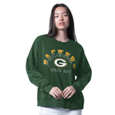 Green Bay Packers G-III 4Her by Carl Banks Women's Oversized Feud Sweatshirt - Green - NFL