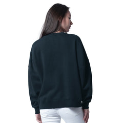 Houston Texans G-III 4Her by Carl Banks Women's Oversized Feud Sweatshirt - Navy - NFL